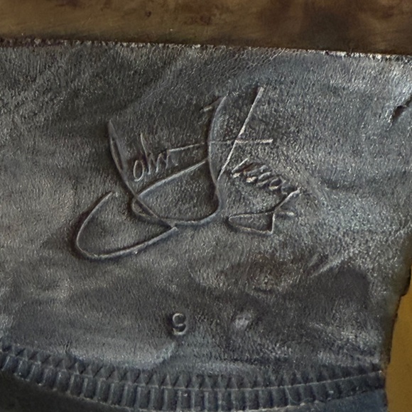 John Fluevog Nicola Black Leather Mid-Shin Boots - Picture 14 of 16